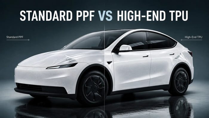 PPF Vinyl or TPU: Which Paint Protection Film Suits Your Tesla?