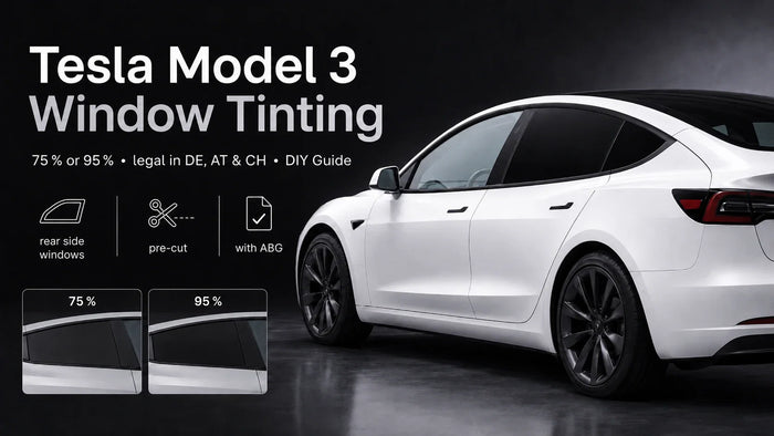 Tesla Model 3 Window Tint: Tint Levels, Law & DIY