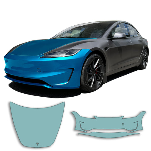 Model 3 "Highland" Performance Frontkit Regular – PPF paint protection film set for the vehicle front