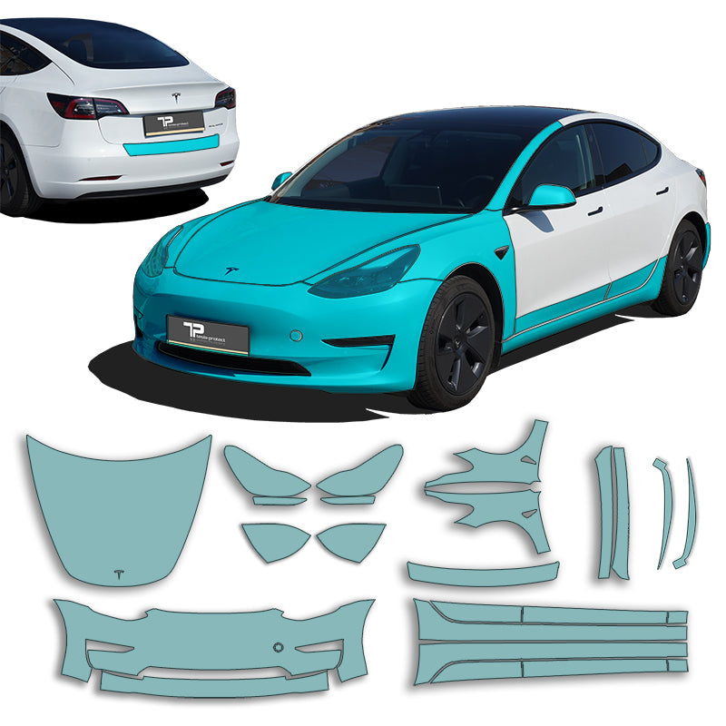 Model 3 Ultimate Kit – Large Pre-Cut DIY PPF Kit for all exposed parts ...