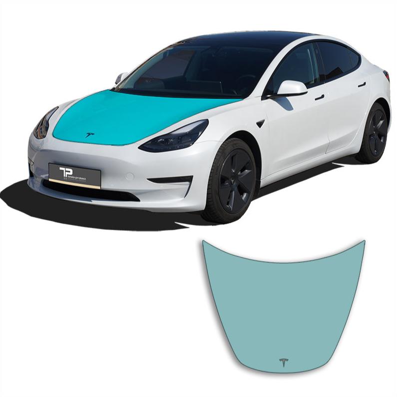 Model 3 färgskyddsfilm PPF för huven