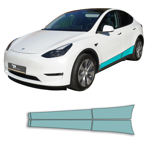 Model Y Sidekit large – Pre-Cut DIY Paint Protection Film PPF for the lower door area