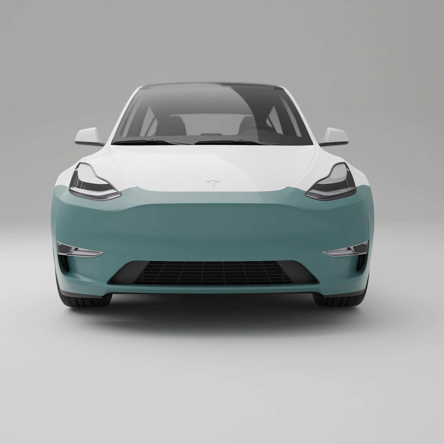 Model Y lakkbeskyttelsesfilm PPF for støtfangeren