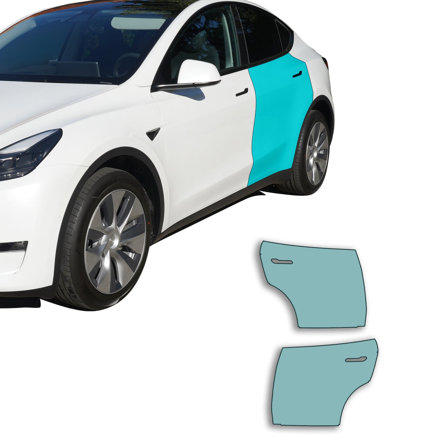 Model Y Pre-Cut DIY Paint Protection Film PPF for doors