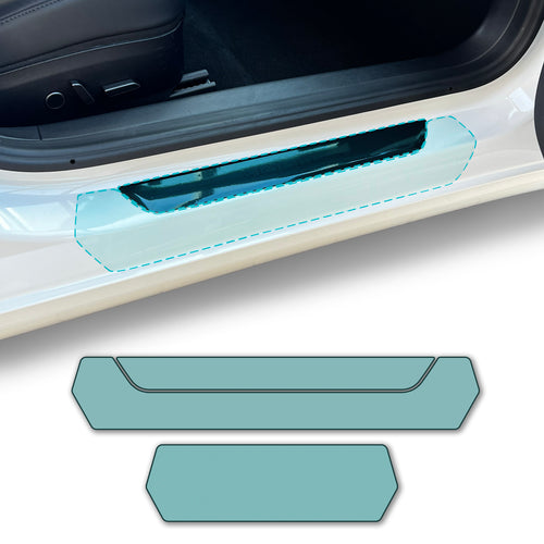 Model 3 Pre-Cut DIY Paint Protection Film PPF for the door sills