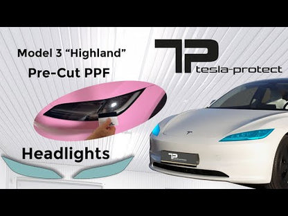 Model 3 Pre-Cut DIY PPF for headlights & foglights