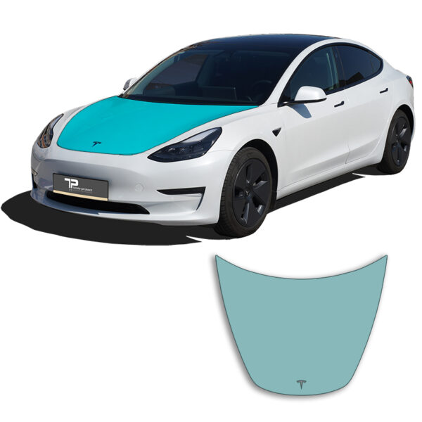 Model 3: Paint Protection Film (PPF) for the hood - Tesla-Protect