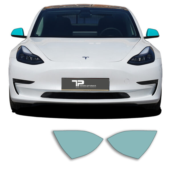Model 3 Paint Protection Film (PPF) for the mirrors - Tesla-Protect
